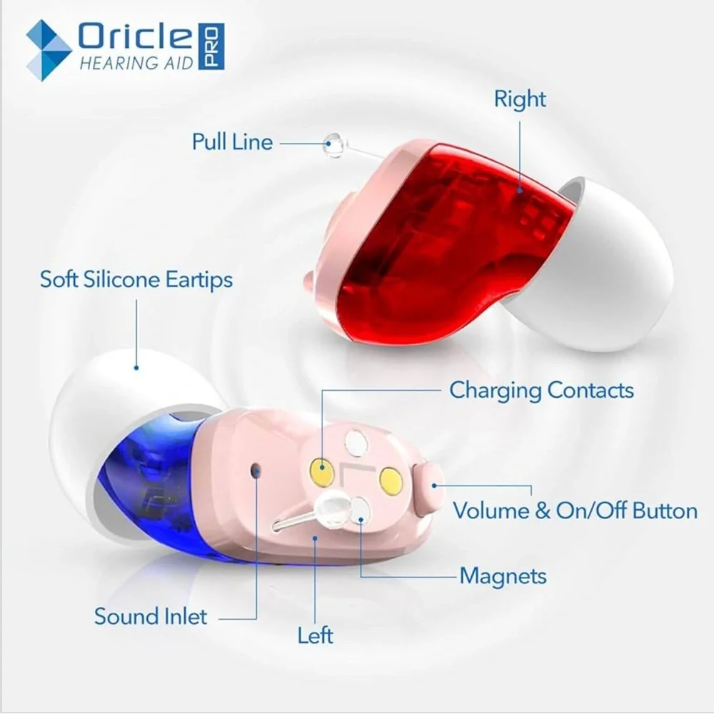 Hearing Aid Pro - Red and Blue